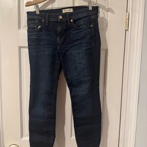 Madewell Women's Deep Indigo Skinny Jeans